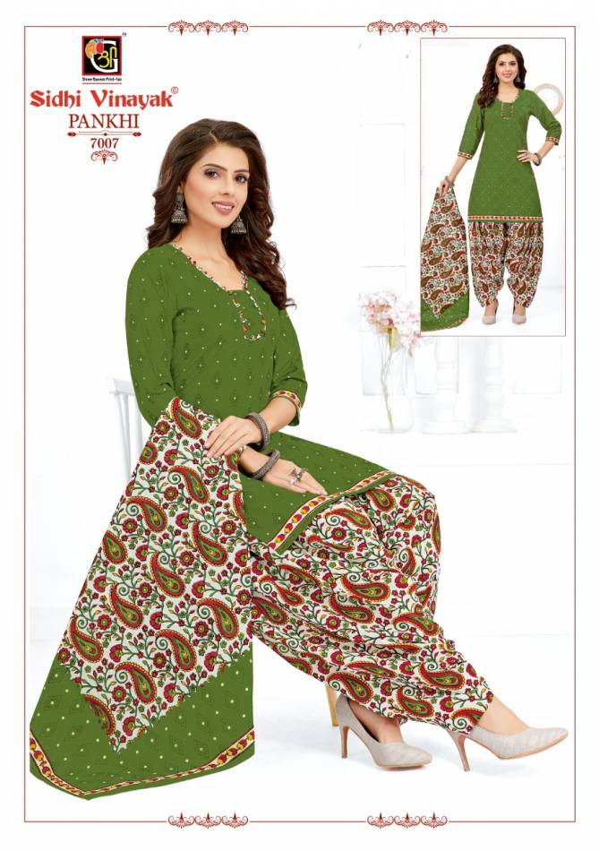 Sidhi Vinayak Pankhi 6  Regular Wear Wholesale Dress Material Collection